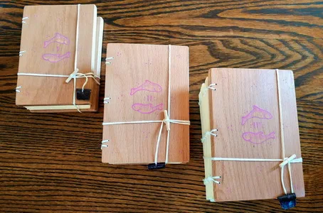 Orthodox Prayers - 3 handwritten books by Levan Chaganava